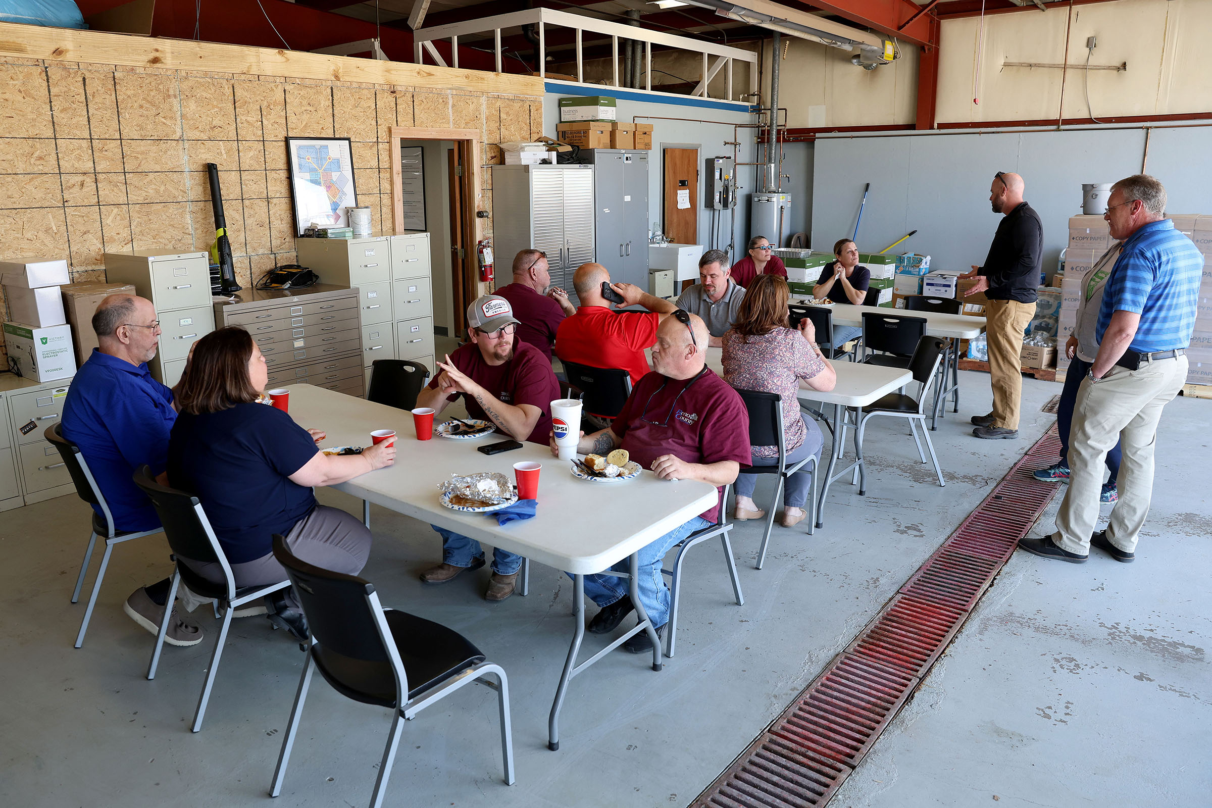Facilities Department Welcomes Reno County Employees to Open House - News Image
